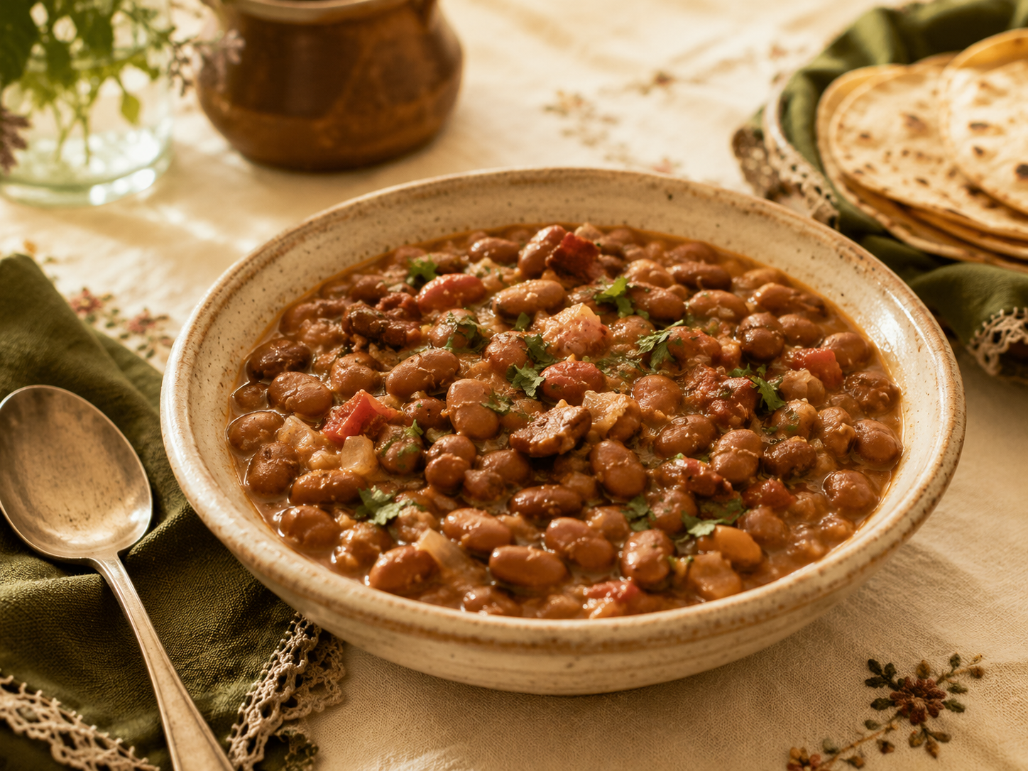 Charro beans — always on the stove when family came home to Elsa